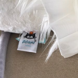 jellycat white peacock